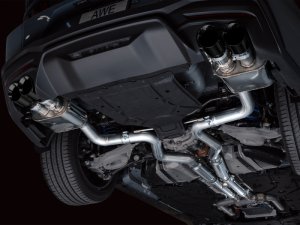 Ford Mustang Performance Exhaust - AWE Tuning - SwitchPath Cat Back - Diamond Black - 2024+